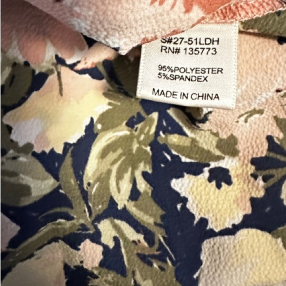 Olivaceous Floral Dress - Picture 7 of 7